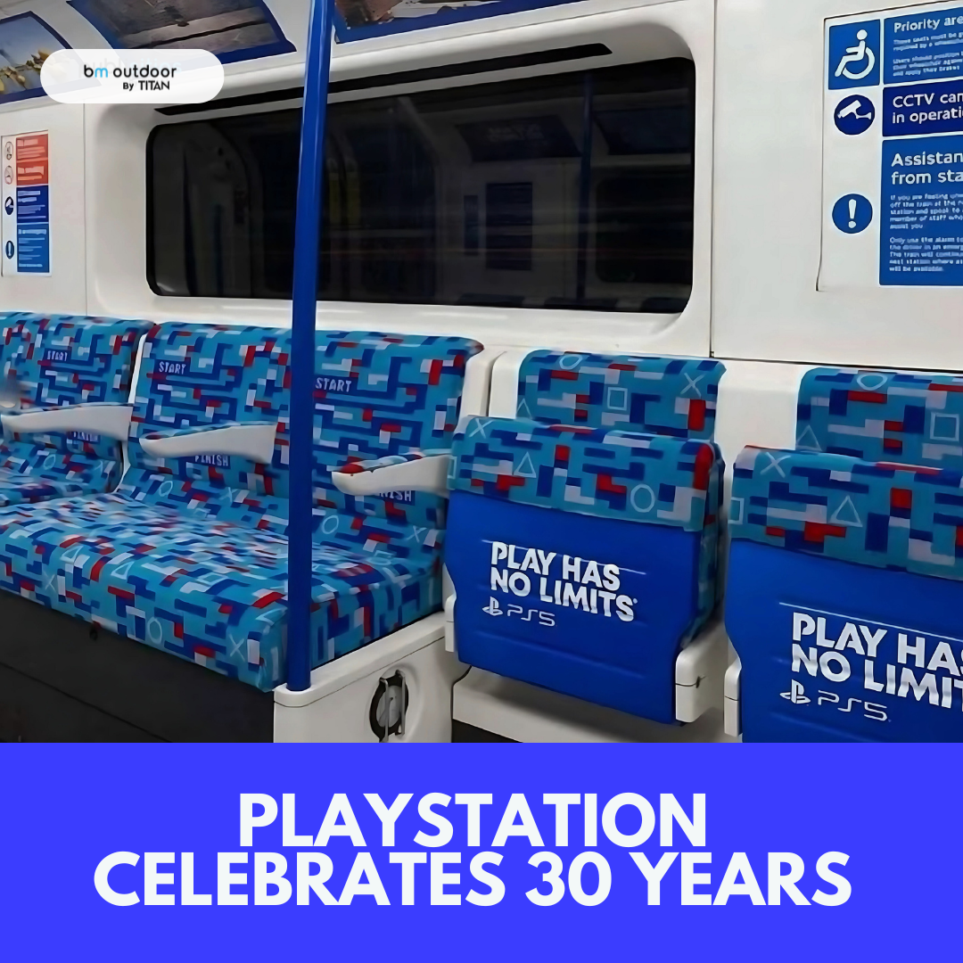 PlayStation's 30th Anniversary: A Unique OOH Campaign